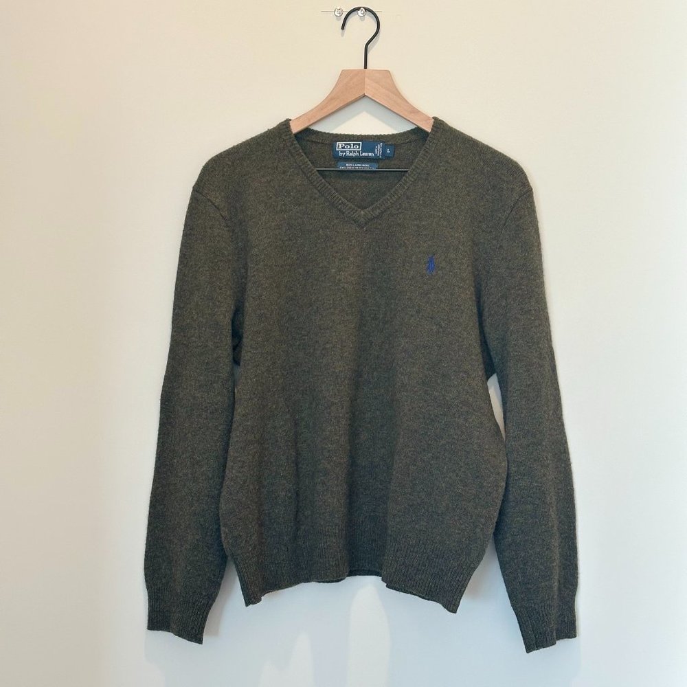Polo by Ralph Lauren - 100% Lambswool Sweater
